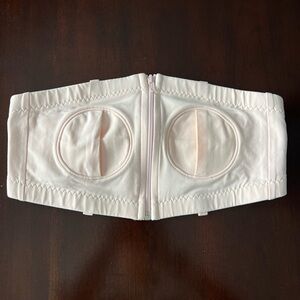 Strapless pumping bra